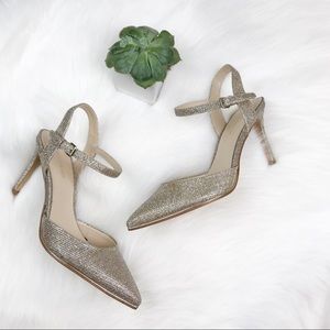 NWOB Marc Fisher Ankle Strap Pointed Toe Heel 9